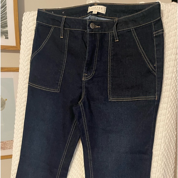 Francesca’s collection Harper Heritage boot cut blue jeans size 29 - Picture 3 of 7